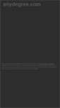 Mobile Screenshot of anydegree.com